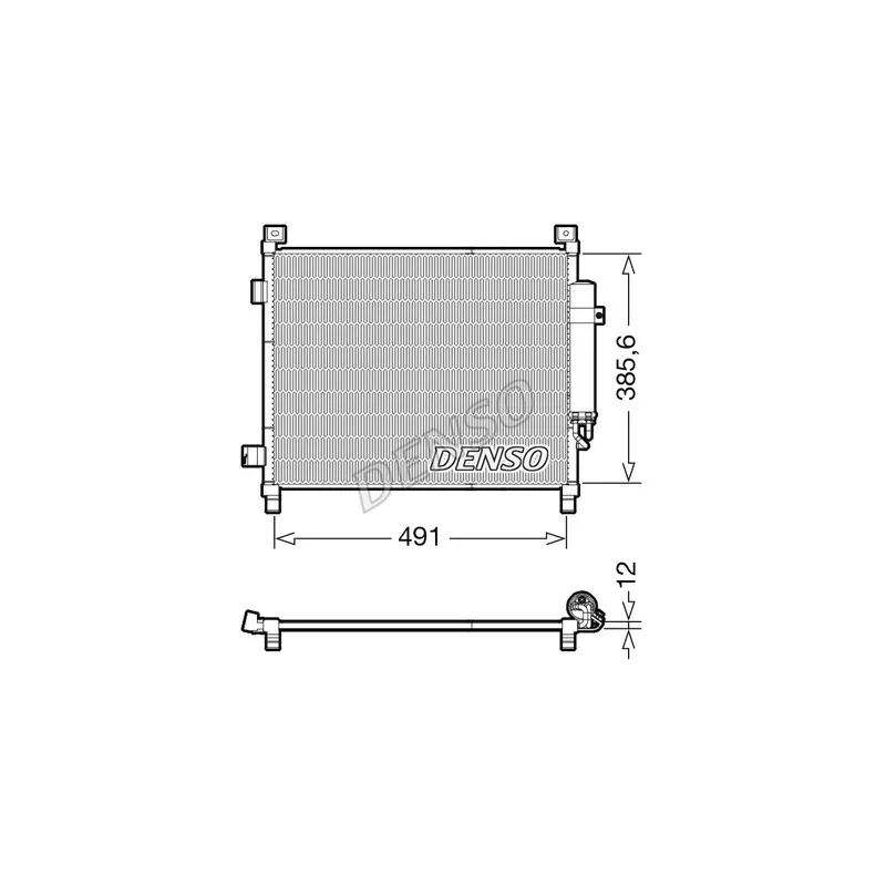 Condenseur, climatisation DENSO DCN46031