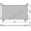 Condenseur, climatisation DENSO DCN50053 - Visuel 2