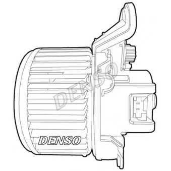 Pulseur d'air habitacle DENSO DEA01212