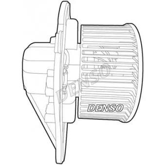 Pulseur d'air habitacle DENSO DEA02001