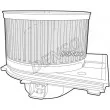 Pulseur d'air habitacle DENSO DEA02005 - Visuel 2