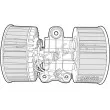 Pulseur d'air habitacle DENSO DEA05004 - Visuel 2