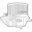Pulseur d'air habitacle DENSO DEA07004 - Visuel 2