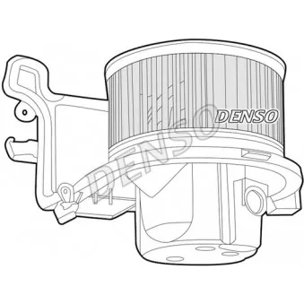 Pulseur d'air habitacle DENSO DEA07006