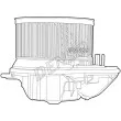 Pulseur d'air habitacle DENSO DEA07009 - Visuel 1