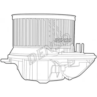 Pulseur d'air habitacle DENSO DEA07009