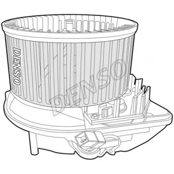 Pulseur d'air habitacle DENSO DEA07015