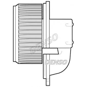 Pulseur d'air habitacle DENSO DEA09022