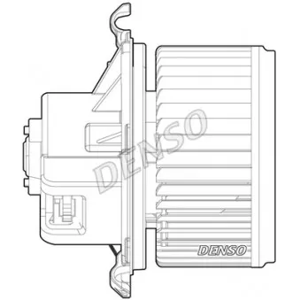 Pulseur d'air habitacle DENSO DEA09024