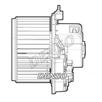 Pulseur d'air habitacle DENSO DEA09072