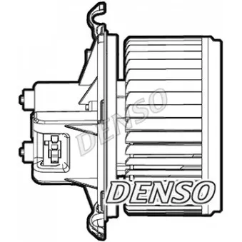 Pulseur d'air habitacle DENSO DEA09073