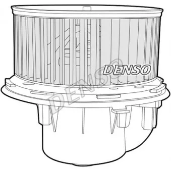 Pulseur d'air habitacle DENSO DEA10052