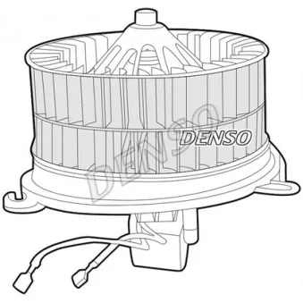 Pulseur d'air habitacle DENSO DEA17010