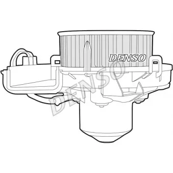 Pulseur d'air habitacle DENSO DEA20003
