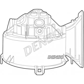 Pulseur d'air habitacle DENSO DEA20005
