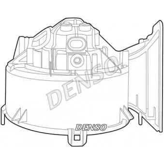 Pulseur d'air habitacle DENSO DEA20006