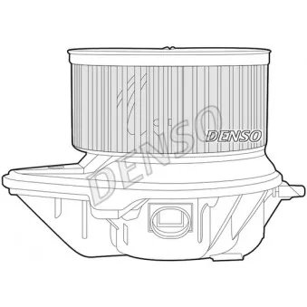 Pulseur d'air habitacle DENSO DEA21009