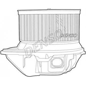 Pulseur d'air habitacle DENSO DEA23011