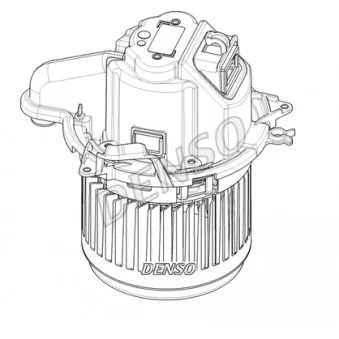 Pulseur d'air habitacle DENSO DEA23022