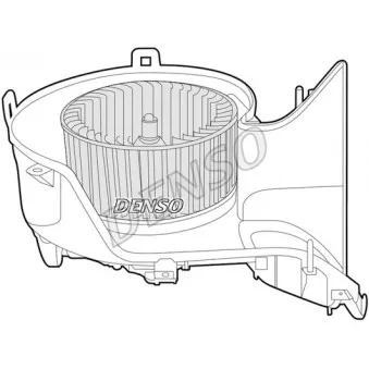 Pulseur d'air habitacle DENSO DEA25001
