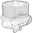 Pulseur d'air habitacle DENSO DEA26001 - Visuel 2