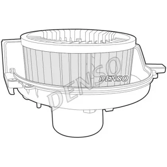 Pulseur d'air habitacle DENSO DEA27001