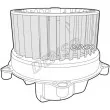 Pulseur d'air habitacle DENSO DEA32030 - Visuel 2
