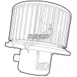 Pulseur d'air habitacle DENSO DEA41007 - Visuel 2