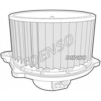 Pulseur d'air habitacle DENSO DEA41012