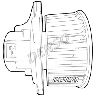 Pulseur d'air habitacle DENSO DEA43003