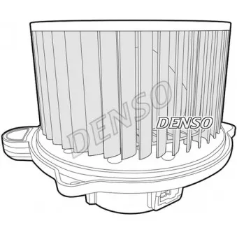 Pulseur d'air habitacle DENSO DEA43007