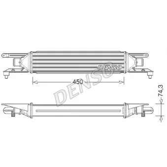 Intercooler, échangeur DENSO
