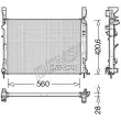 Radiateur, refroidissement du moteur DENSO DRM23036 - Visuel 2