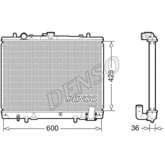 Radiateur, refroidissement du moteur DENSO