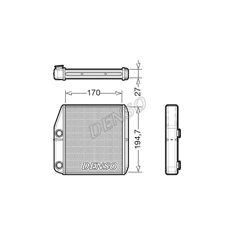 Système de chauffage DENSO DRR09101