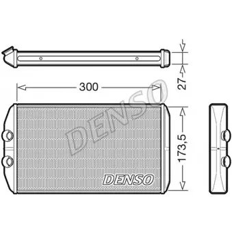 Système de chauffage DENSO DRR12008