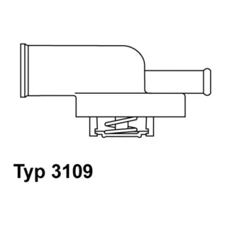 Thermostat d'eau WAHLER 3109.87D
