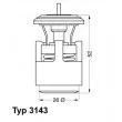 Thermostat d'eau WAHLER 3143.87D - Visuel 1