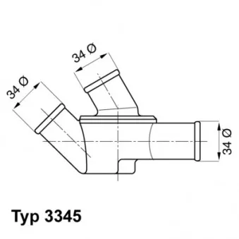 Thermostat d'eau WAHLER 3345.79