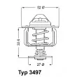 Thermostat d'eau WAHLER 3497.88D - Visuel 1
