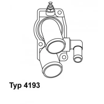 Thermostat d'eau WAHLER 4193.92D