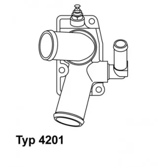 Thermostat d'eau WAHLER 4201.92D