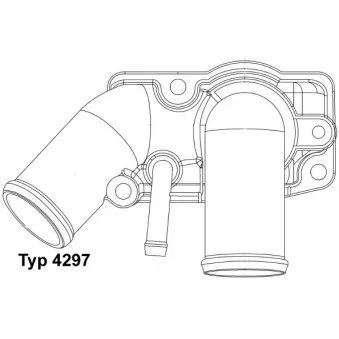 Thermostat d'eau WAHLER 4297.92D