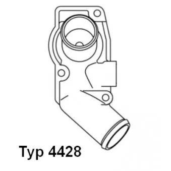 Thermostat d'eau WAHLER 4428.92D