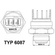 Interrupteur de température, ventilateur de radiateur WAHLER 6087.87D - Visuel 1