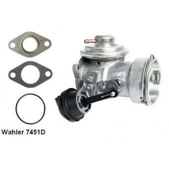 Vanne EGR WAHLER 7451D