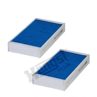Filtre, air de l'habitacle HENGST FILTER E2912LB01-2