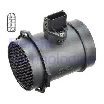 Débitmètre de masse d'air DELPHI AF10283-12B1
