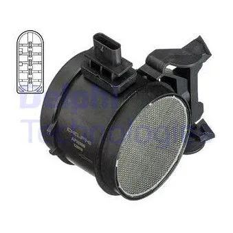 Débitmètre de masse d'air DELPHI AF10360-12B1