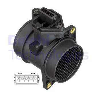 Débitmètre de masse d'air DELPHI AF10376-12B1